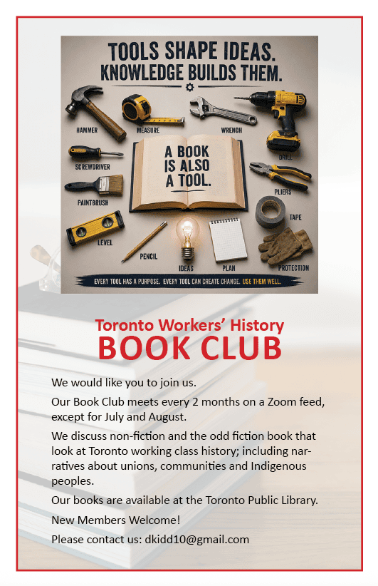 TWHP Book Club flyer
